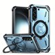 thumbnail image 1 of For Samsung Galaxy S23 S22 S21 Ultra S23 Plus Case Metal Kickstand Magnetic Case , Heavy Duty Bumper Shockproof Phone Case, 1 of 3