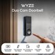 thumbnail image 2 of Timbre de video WYZE Wireless Duo Cam 2K con batería, color plata, 2 of 9