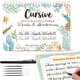 thumbnail image 1 of Kit de cuaderno de escritura cursiva Maitys Grooved con bolígrafo, 1 of 7