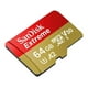 thumbnail image 2 of Tarjeta De Memoria Micro-sd 64gb Extreme Uhs-i U3 A2 (mobile) /adaptador Sd, 2 of 2