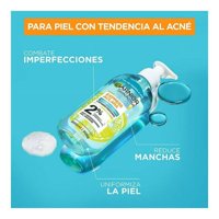 Garnier Skin Active - Gel Limpiador Anti-Imperfecciones Express Aclara