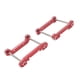 thumbnail image 5 of Piezas De Refuerzo De Brazo Oscilante RC Para Wltoys 124016 124017 124018 124019 1/12 Rojo, 5 of 5
