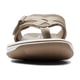 thumbnail image 4 of Chancletas Clarks Breeze Sea para mujer, color topo sintético 7, 4 of 9