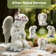 thumbnail image 3 of Figurilla IDEA SHOW Ángel Solar con Luz LED para Exterior, 3 of 7