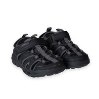 Sandalias Bebe Niño Negro Pillin