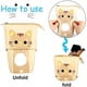 thumbnail image 4 of Get Organized with our Adorable Telescopic Pencil Holder - 1pc Canvas Cartoon Cute Cat Pen Case with Adjustable Size and Zipper Closure for Stationery, Pens, Pencils and Markers - Perfect for Office a, 4 of 4