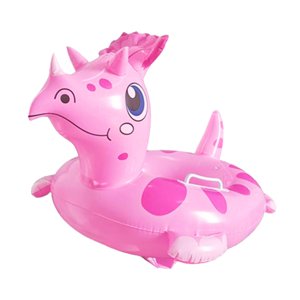 Genérico - Anillos De Dinosaurio Flotadores De Piscina Para Niños Niñas Balsa De Agua De Playa Juguetes De Piscina Rosa