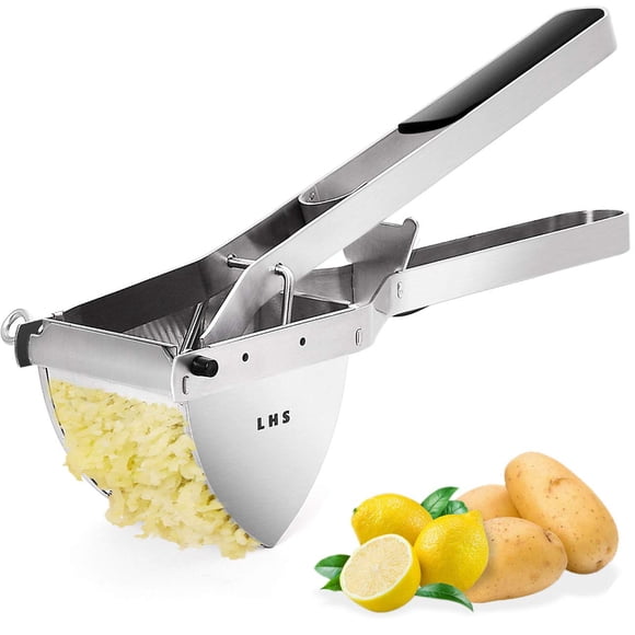 Exprimidor y machacador de patatas LHS de acero inoxidable apto para lavavajillas