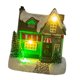 thumbnail image 3 of Casa De Pueblo Navide?a Iluminada Decoraciones Navide?as De Invierno Luz LED Estilo Pueblo De Nieve B, 3 of 3