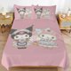 thumbnail image 1 of Kuromi & My Melody Duvet Cover Set 3 Piece Bedding Set Double Sided Printing Decorative Comforter Cover Set, 1 of 5