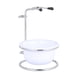 thumbnail image 2 of Juego de soporte y cuenco de afeitado de acero inoxidable, soporte para brocha de afeitar, tazón para jabón de afeitar, taza para hombres, removedor de barba, 2 of 8