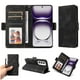 thumbnail image 1 of Carcasa FOXDOCK OPPO Reno 12 5G de cuero PU, diseño acolchado clásico, protección contra caídas y rayones, 1 of 5