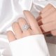 thumbnail image 4 of Anillos de Compromiso de Moissanita de 1 Uds para Mujer Corte Ovalado Color D Claridad VVS1 Anillos de Diamante Anillos de Plata Esterlina S925 Regalos Alianzas de Boda de Moissanita con Certificado, 4 of 9
