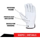 thumbnail image 3 of Paquete de 12 pares de guantes de trabajo SIXPO para hombre y mujer, 3 of 6