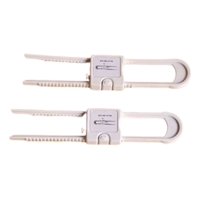 Genérico - Set 4 Cerradura Seguridad Puerta Mueble Protección Niños Jhn