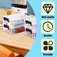 thumbnail image 3 of Caja organizadora Vyndicca pack de 4 (21 × 14 × 7 cm) de plástico transparente, 3 of 7