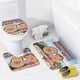 thumbnail image 4 of Juego de Cortina de Baño con Alfombras Desmarcar 4 Piezas, 4 of 6