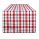 thumbnail image 1 of Camino de mesa DII American Plaid, 100% algodón, 14 x 72 pulgadas, 1 of 9