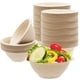 thumbnail image 1 of Cuencos de papel desechables Zddaoole 8 oz (paquete de 100) compostables, 1 of 7