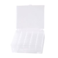 Bothyi - Caja De Almacenamiento De Bobinas Para El Hogar, Transparente, Portátil, Protectora, A Prueba De Polvo