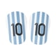 thumbnail image 1 of 1 Par De Espinilleras De Fútbol, Almohadillas Protectoras De Entrenamiento Para Hombres, Niños, Niñas, Azul, Blanco Y S, 1 of 3