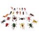 thumbnail image 2 of Lote De 24 Rellenos De Bolsas De Recuerdo De Fiesta Para Ni?os, Animales Vivos De Plástico, Insectos, Animales En Miniatura, 2 of 5