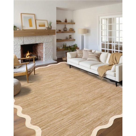 Alfombra GarveeHome 244x152 cm Lavable Antideslizante