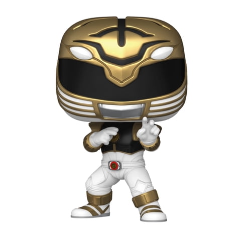 Figura Coleccionable Funko Pop Movies Power Rangers La Película White Ranger 1 Pieza