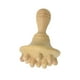 thumbnail image 3 of Cepillo De Pelo Masajeador De Madera Profesional 13 Cuentas Para Salón De Belleza De Cintura Trasera, 3 of 3