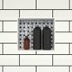 thumbnail image 4 of Estantería de ducha Redi USA Niche Single Black 16 x 14 x 10 cm, 4 of 8