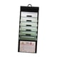 thumbnail image 2 of Organizador De Archivos De Pared Colgante Portátil De 6 Bolsillos Para Viajes De Negocios En Casa, Escuela, Verde, 2 of 5