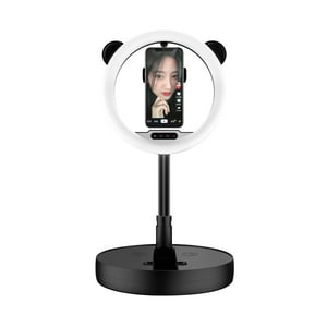 Movi - Aro De Luz Portátil G2 Con Base Redonda Color Negro