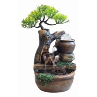 Genérico - Fuente Agua Cascada Decorativo Adorno Mesa Hogar Jhn