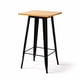 thumbnail image 1 of Mesa Tolix Madera Alta Bar 60 x 60 cm, 1 of 6
