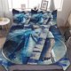 thumbnail image 5 of Bedding Quilt Cover Set Microfiber Soft Comfortable Duvet Cover Set for Boys Girls Children Adults Teens Bedding Set with 2 Pillowcases 3D Printed with Football Star Duvet Cover -02, 5 of 5