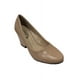 thumbnail image 2 of Zapato Reina Ecocuero  ZAU29 Beige, 2 of 5