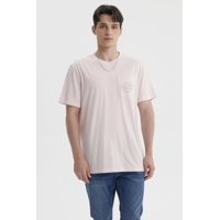 Fashionspark - Polera Hombre Con Bolsillo Print Rosado