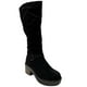 thumbnail image 2 of Bota Gamuza Ecológica ZAW97 Negro, 2 of 5