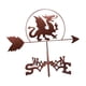 thumbnail image 2 of Metal Iron Dragon Weathervane Veleta Exterior Techo Granja Decoración 79cm Alto, 2 of 5