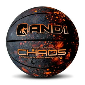 And1 - Balón De Baloncesto De Goma Premium Chaos Meteorito Talla 7