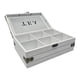thumbnail image 4 of Caja De Te Porta Te Caja De Madera Para El Te 6 Divisiones blanco, 4 of 5