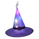thumbnail image 5 of LED Sombrero De Bruja De Halloween Decoración Colgante Al Aire Libre Traje De Fiesta Púrpura, 5 of 5