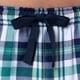 thumbnail image 2 of Pantalón para dormir IZOD de polirayón teñido en hilo azul marino y verde a cuadros, 2 of 5