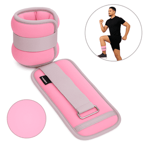 Linea Sport - Par De Pesas Tobilleras Y Muñequeras 1Kg C/U Total 2Kg