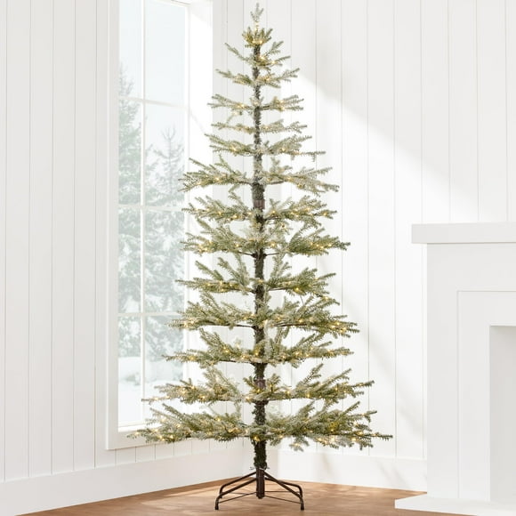 Árbol de Navidad Best Choice Products, preiluminado, 2,7 m, con LED