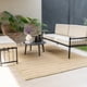 thumbnail image 2 of Alfombra Evora Living Polipropileno Lavable Beige 300x400, 2 of 4