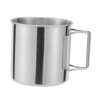 Ioensy - Taza Térmica Para Acampar, Tetera, Taza Para Beber, Para Barbacoa, Cocinar, Viajar, 330Ml