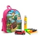 thumbnail image 3 of Lupi y Baduki Mochila Escolar para Niños y Niñas, Mochila Infantil Ligera de Alta Calidad, Grande y Duradera ROSA, 3 of 6
