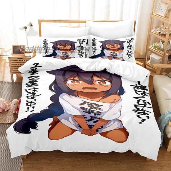 Jahy-sama wa Kujikenai Bedding Set Bed Set Aldult Kid Bedroom Duvetcover Sets