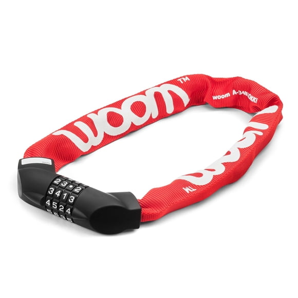 Candado para Bicicleta woom Lokki Cadena de Acero Endurecido 61 cm